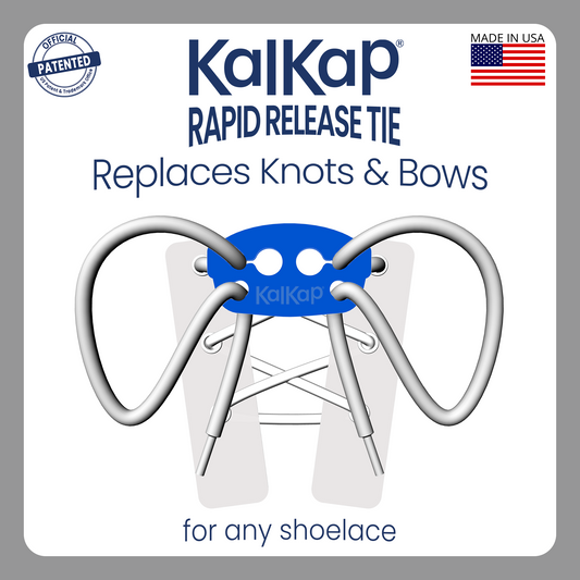 KalKap RAPID RELEASE TIE For Shoelaces